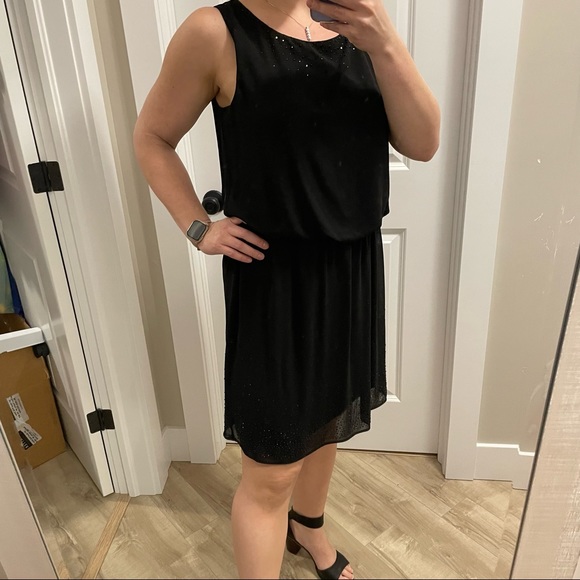 Reitmans Dresses & Skirts - Size large Black sparkly dress